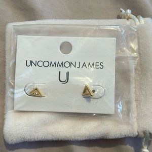 Uncommon James gold earrings